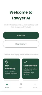 Lawyer AI android App screenshot 1